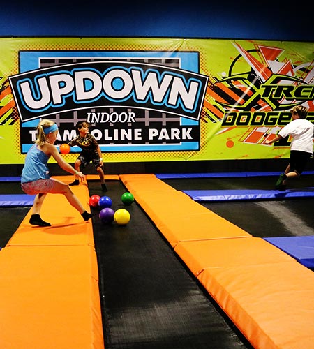 Dodgeball Updown Trampoline Park